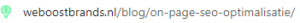 URL optimalisatie