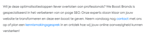 Interne links